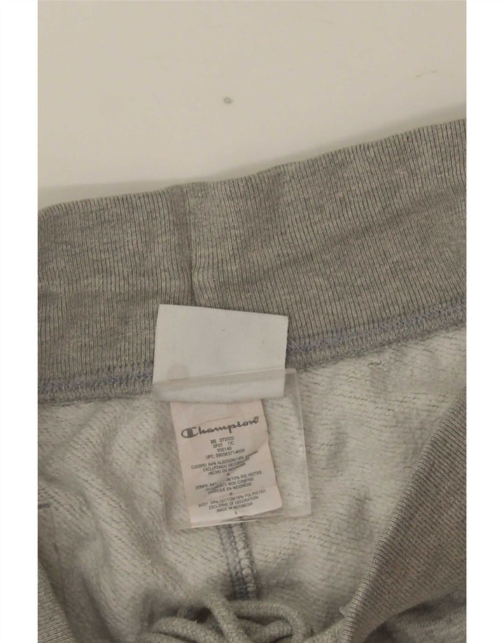 Champion Mens Reverse Weave Sport Shorts Large Grey Cotton