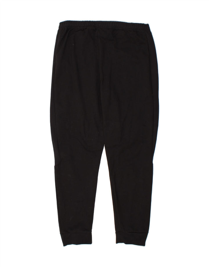 HUMMEL Womens Tracksuit Trousers Joggers XL  Black Cotton Vintage Hummel and Second-Hand Hummel from Messina Hembry 