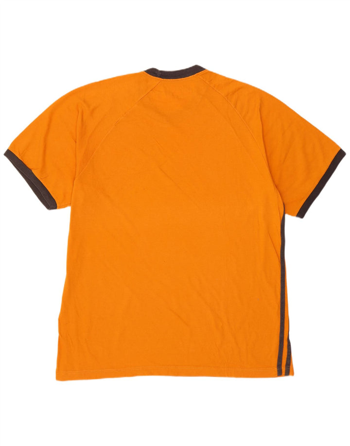 CHAMPION Mens Heritage Classics T-Shirt Top XL Orange Cotton