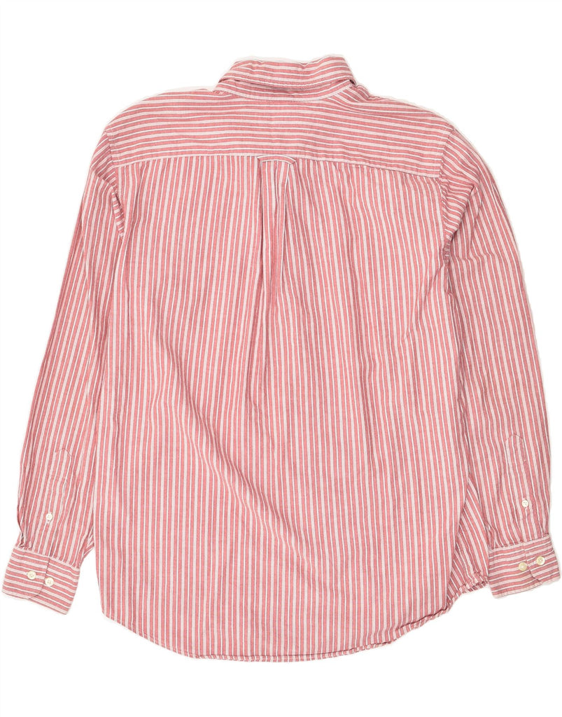 NAUTICA Mens Shirt Small Red Striped Cotton | Vintage Nautica | Thrift | Second-Hand Nautica | Used Clothing | Messina Hembry 