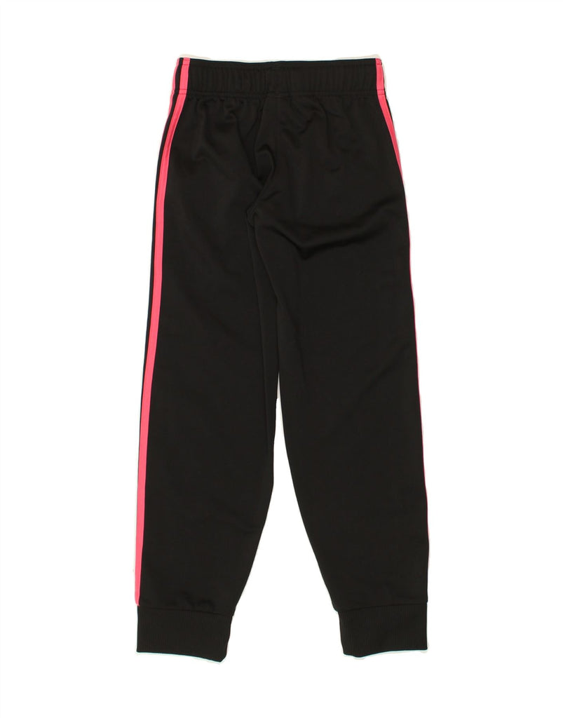 ADIDAS Girls Tracksuit Trousers Joggers 9-10 Years Black Polyester | Vintage Adidas | Thrift | Second-Hand Adidas | Used Clothing | Messina Hembry 