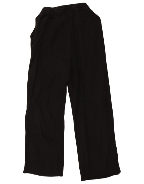 Zara Mens Tracksuit Trousers Medium Black Viscose