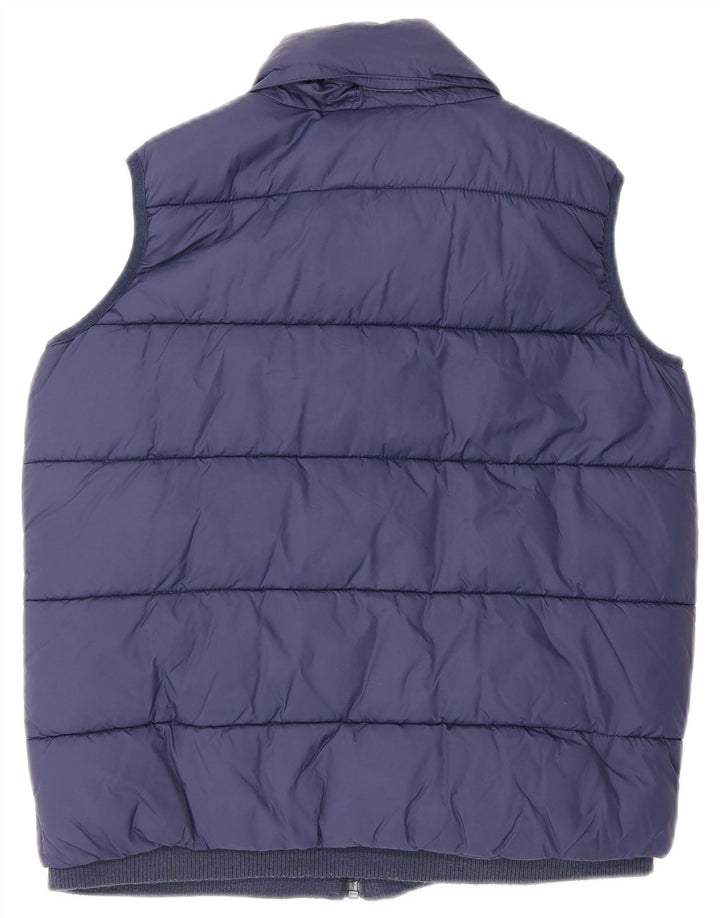 Timberland Boys Padded Gilet 9-10 Years Navy Blue Polyester