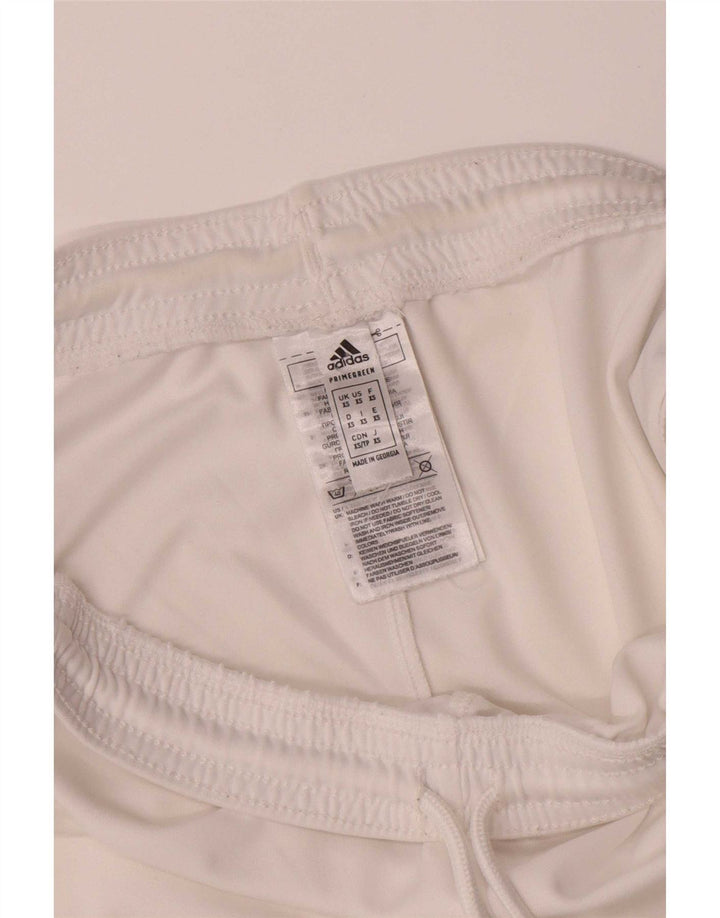 Adidas Mens Aeroready Sport Shorts XS White Polyester