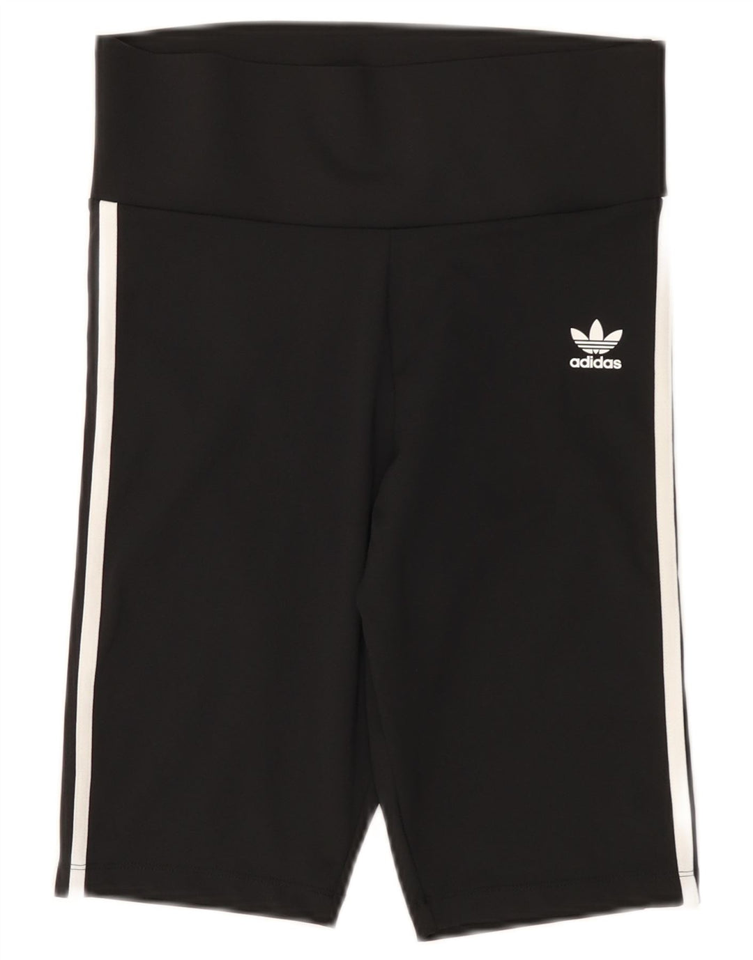 ADIDAS Womens Sport Shorts UK 12 Medium Black Polyester