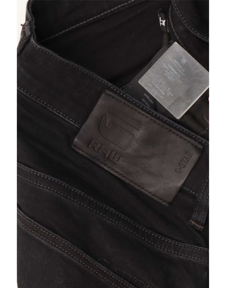 G-Star Mens 3301 Slim Jeans W32 L30 Navy Blue Cotton
