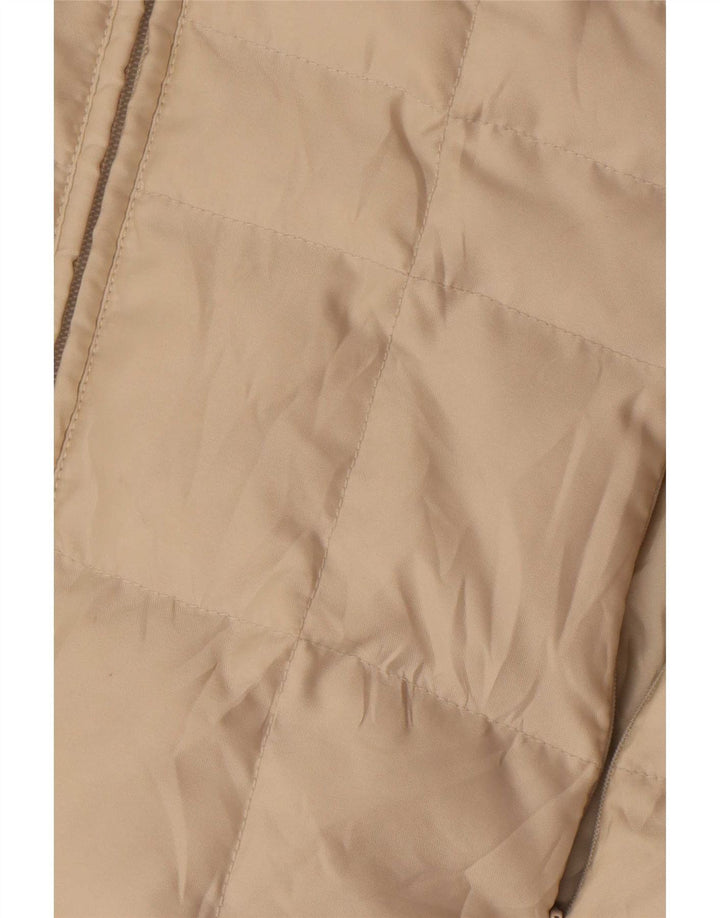 Sergio Tacchini Womens Padded Jacket UK 18 XL Off White Polyamide