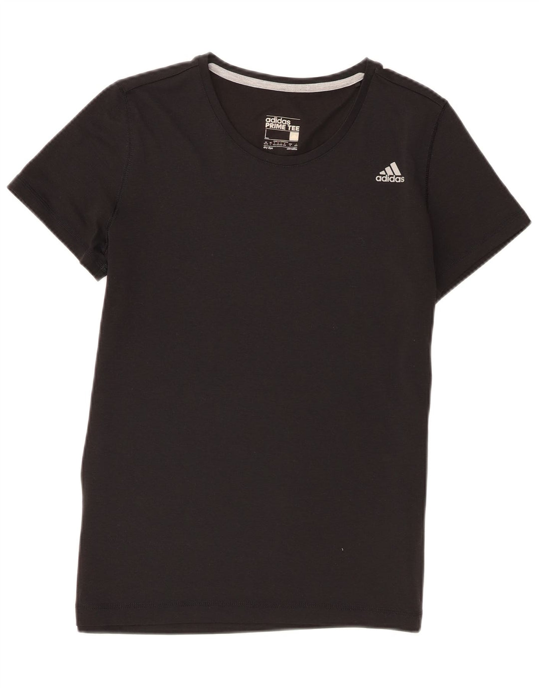 Adidas Womens Climalite T-Shirt Top UK 16/18 Large Black Polyester