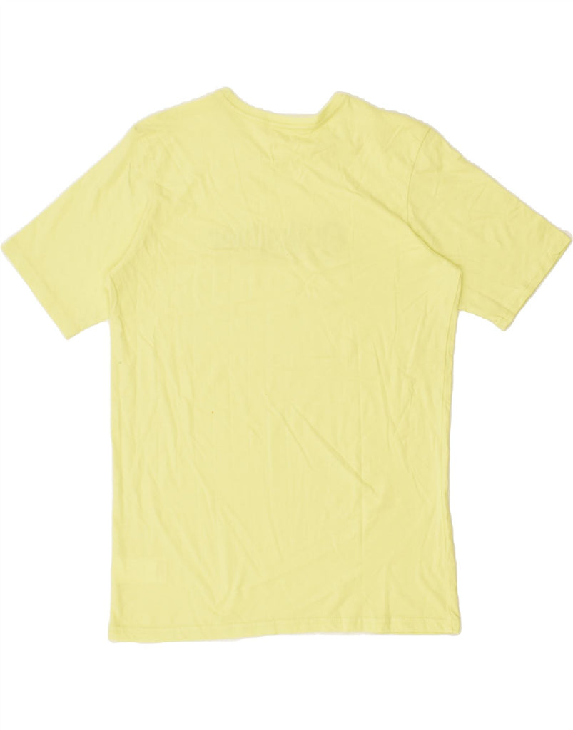 QUIKSILVER Boys Graphic T-Shirt Top 15-16 Years Yellow Cotton | Vintage Quiksilver | Thrift | Second-Hand Quiksilver | Used Clothing | Messina Hembry 