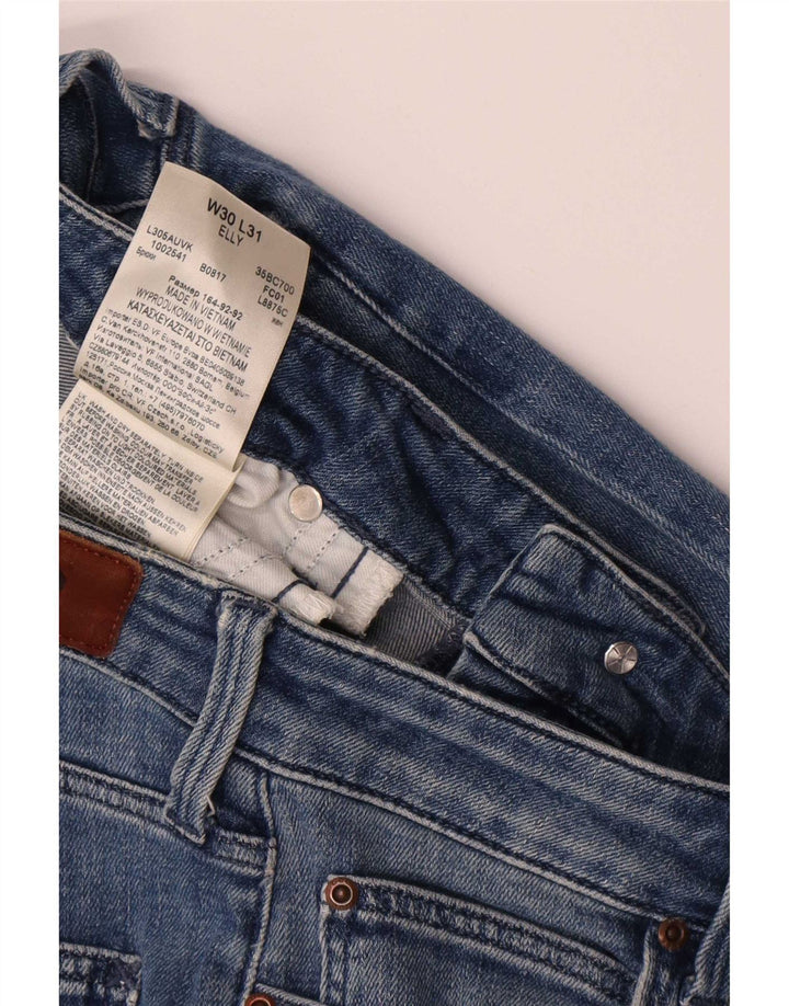 Lee Womens Elly Slim Jeans W30 L28 Blue Cotton