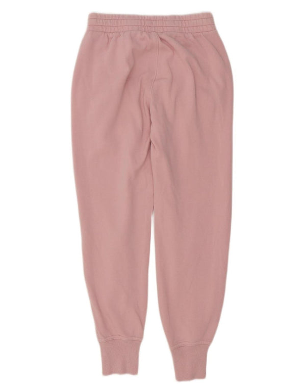 Under Armour Womens Tracksuit Trousers Joggers UK 4 XS  Pink Cotton