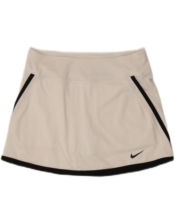 Nike Womens Dri Fit Tennis Skirt UK 14 Medium  White