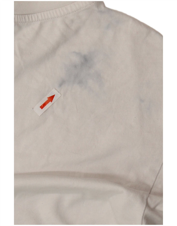 NAPAPIJRI Womens T-Shirt Top UK 14 Medium White