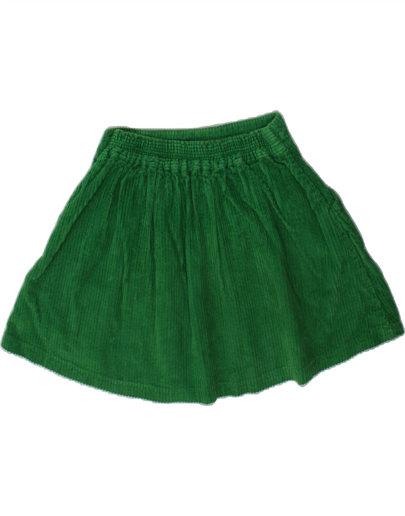 BENETTON Girls Corduroy Skirt 3-4 Years W22  Green Cotton | Vintage Benetton | Thrift | Second-Hand Benetton | Used Clothing | Messina Hembry 