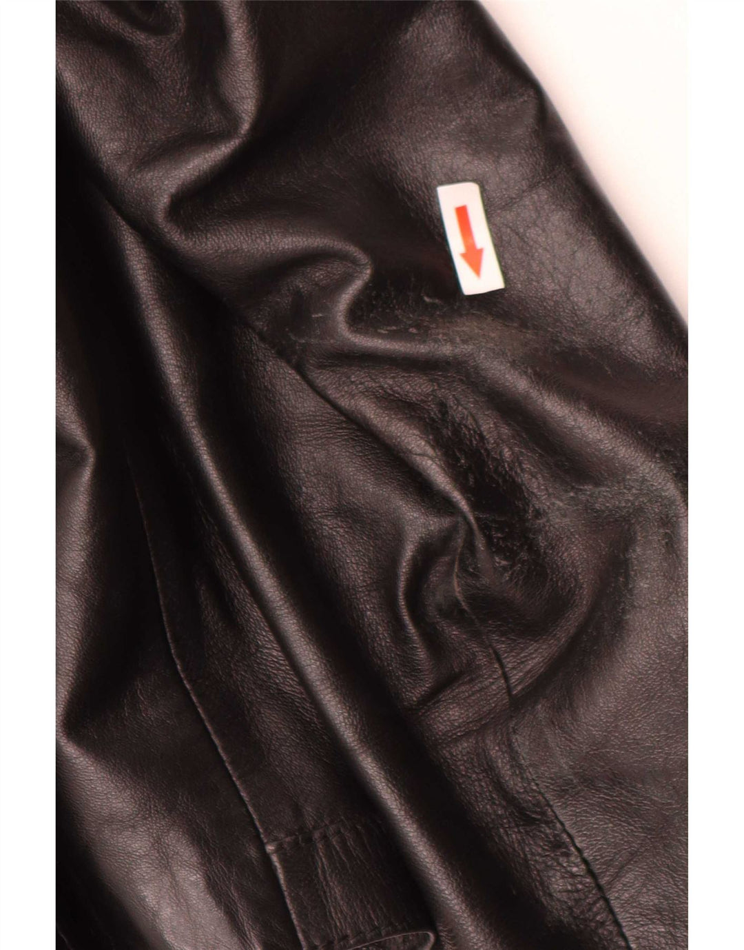 Private Womens Leather Jacket IT 44 Medium Black