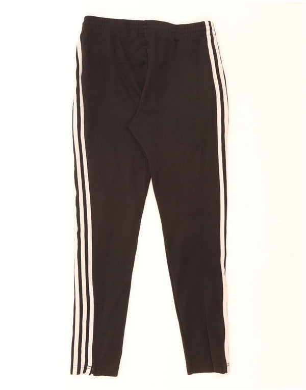 Adidas Womens Tracksuit Trousers Joggers UK 8 Small Black Polyester
