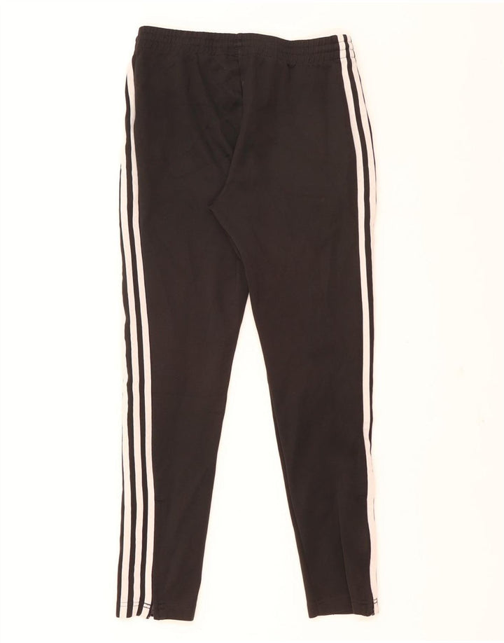 Adidas Womens Tracksuit Trousers Joggers UK 8 Small Black Polyester