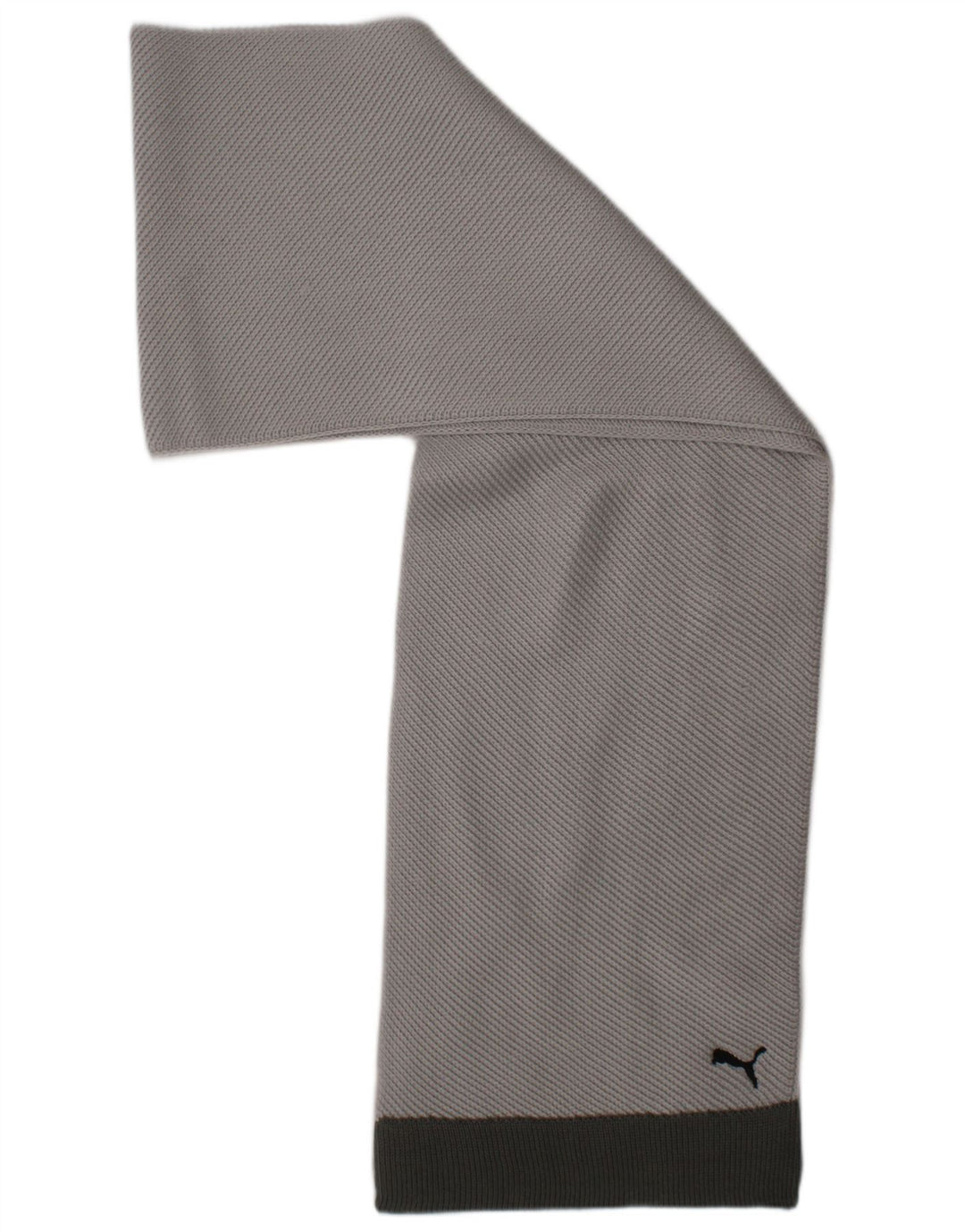 Puma Mens Rectangle Scarf One Size Grey