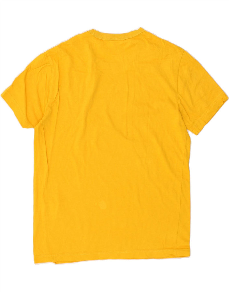 CHAMPION Mens T-Shirt Top XS Yellow Cotton | Vintage Champion | Thrift | Second-Hand Champion | Used Clothing | Messina Hembry 