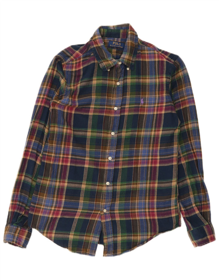 Polo Ralph Lauren Mens Custom Fit Flannel Shirt Small Multicoloured Check