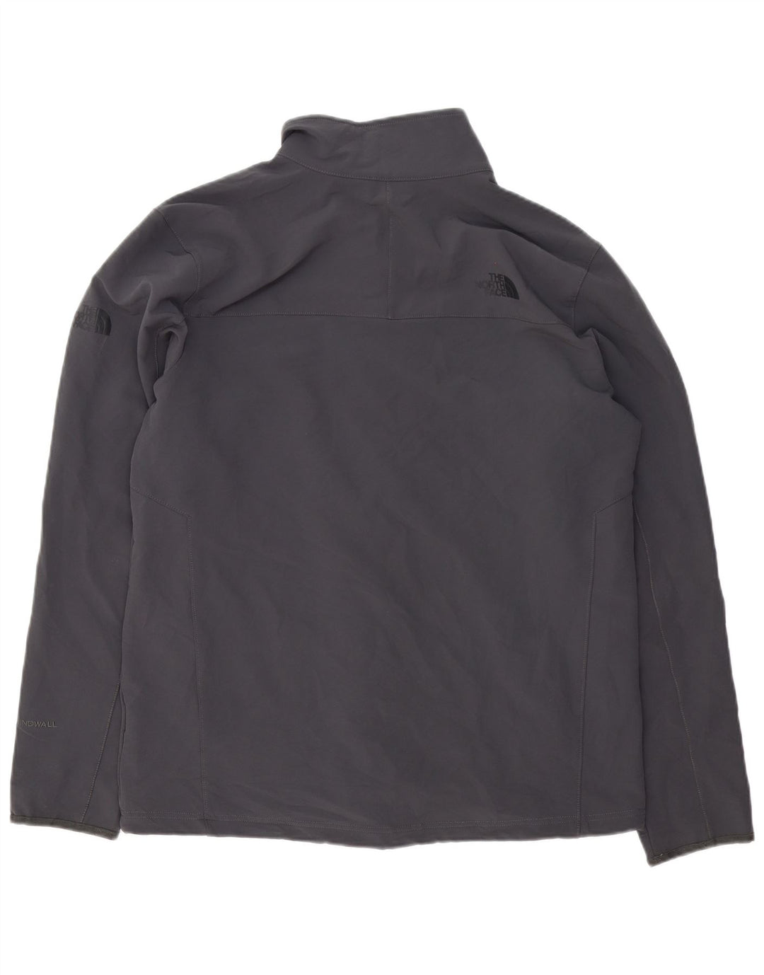The North Face Mens Tracksuit Top Jacket Large Grey Polyester