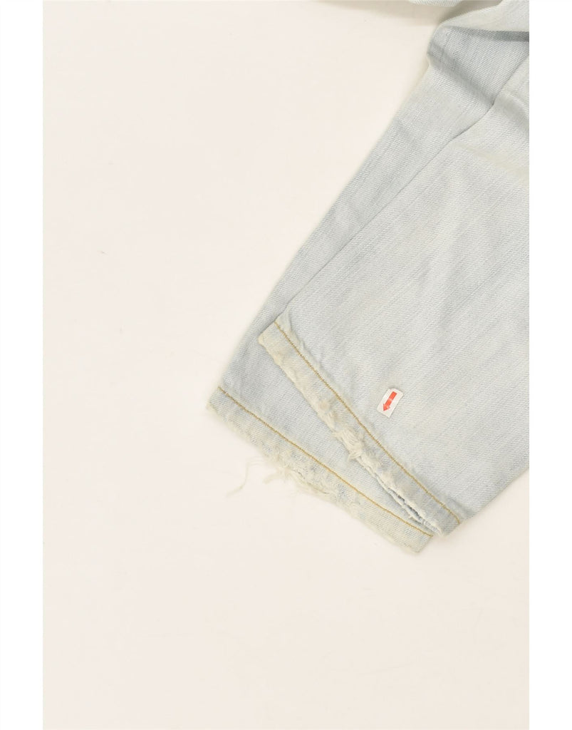 VINTAGE Womens Straight Jeans W32 L33 Blue Cotton | Vintage Vintage | Thrift | Second-Hand Vintage | Used Clothing | Messina Hembry 