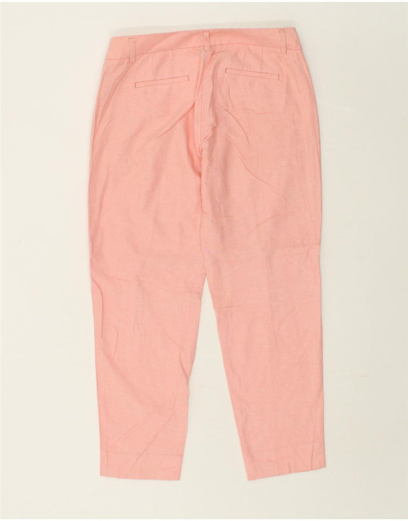 J. CREW Womens Tapered Chino Trousers US 2 XS W30 L26  Pink Cotton | Vintage J. Crew | Thrift | Second-Hand J. Crew | Used Clothing | Messina Hembry 