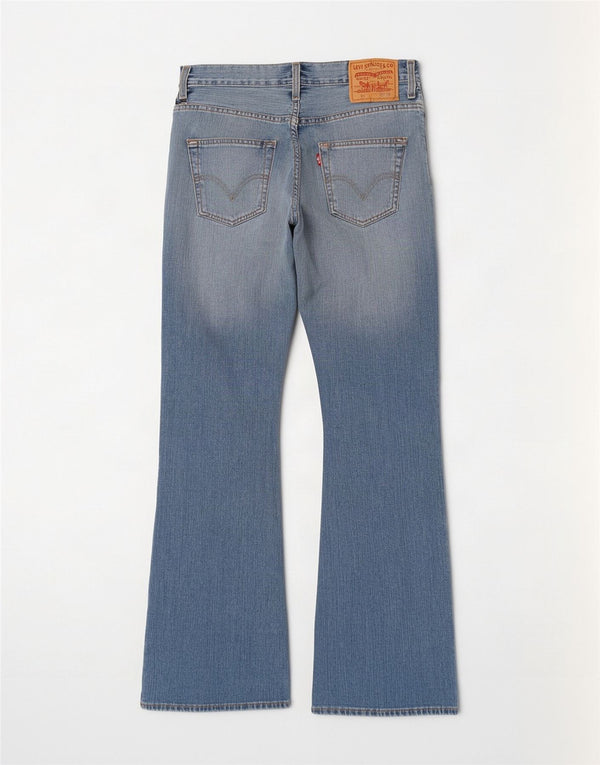 Levi's Mens 507 Slim Bootcut Jeans W31 L34 Blue Cotton