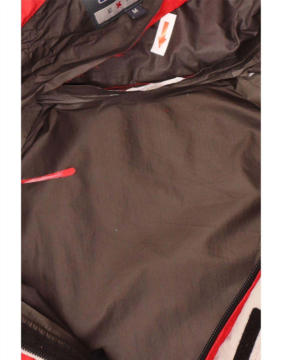 Berghaus Mens Hooded Rain Jacket UK 38 Medium Red Nylon