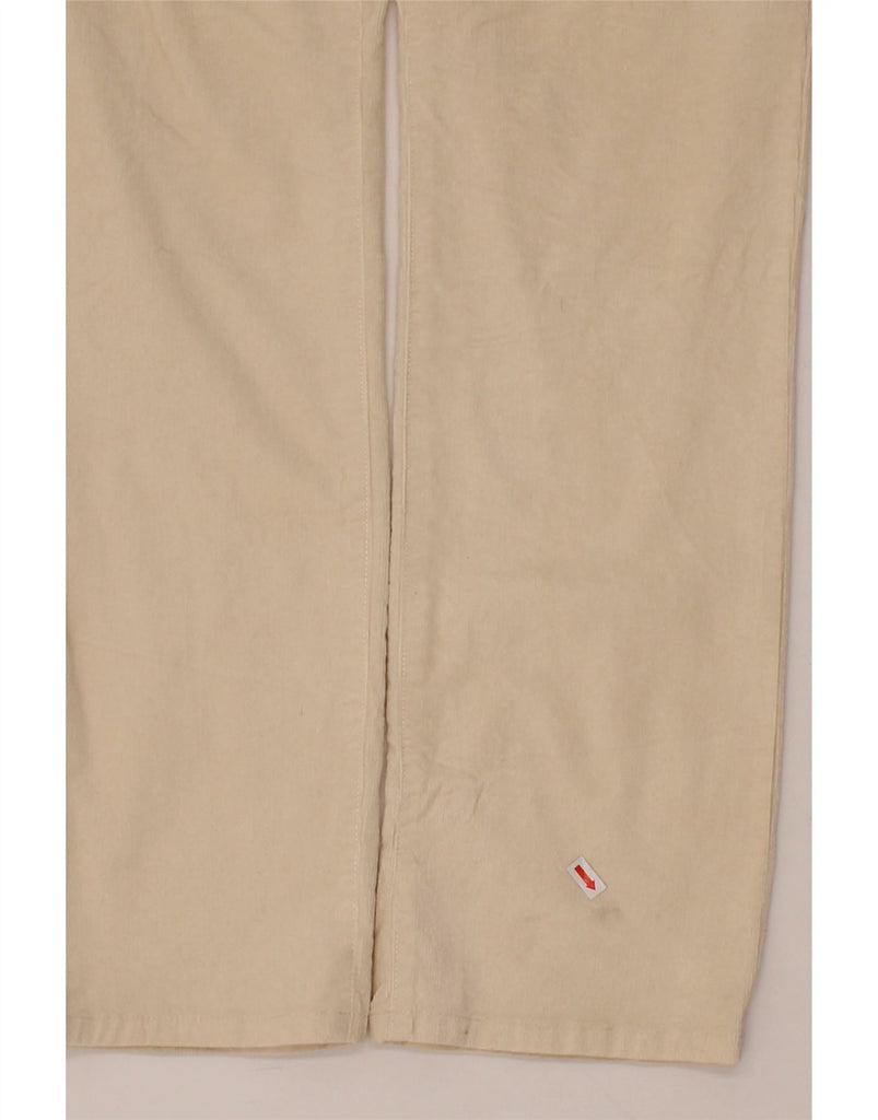 CHAPS Womens Straight Casual Trousers US 12 Large W34 L31 Beige Cotton Vintage Chaps and Second-Hand Chaps from Messina Hembry 