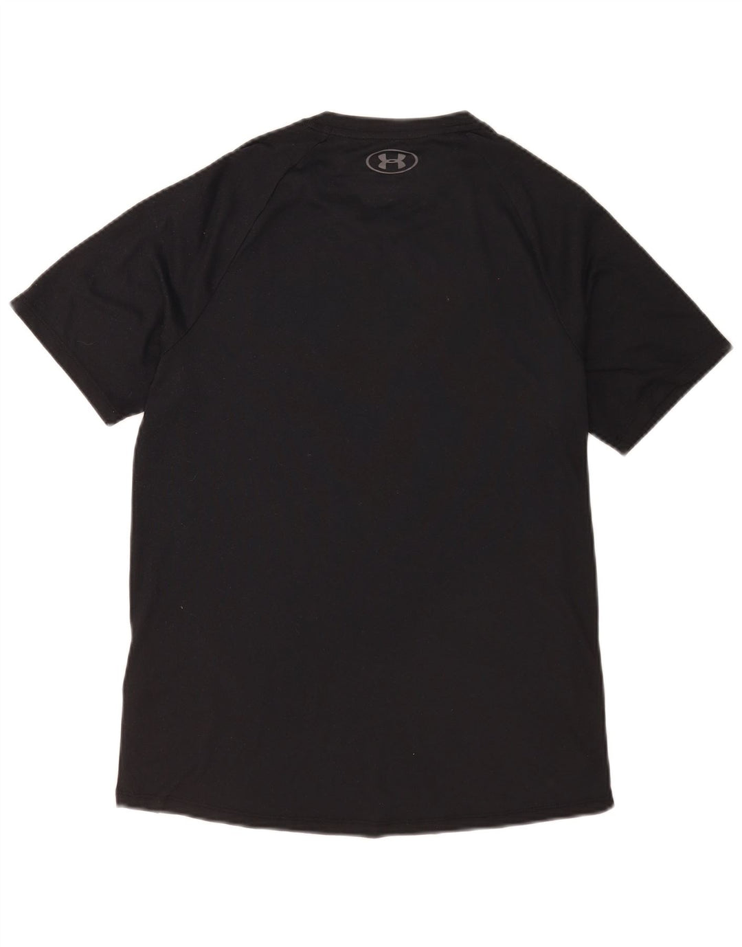 Under Armour Mens Heat Gear T-Shirt Top Small Black Polyester