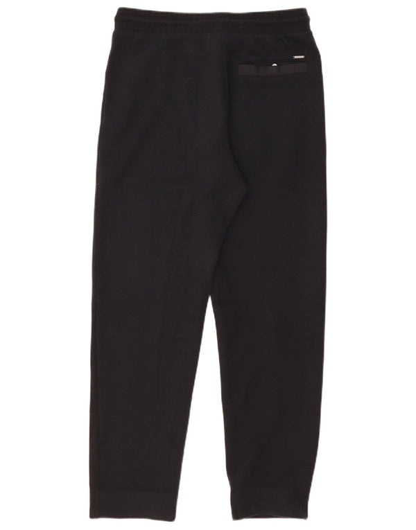 Marks & Spencer Womens Tracksuit Trousers UK 10 Small  Black Polyester
