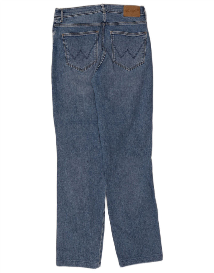 Wrangler Womens Straight Jeans W28 L28 Blue Cotton
