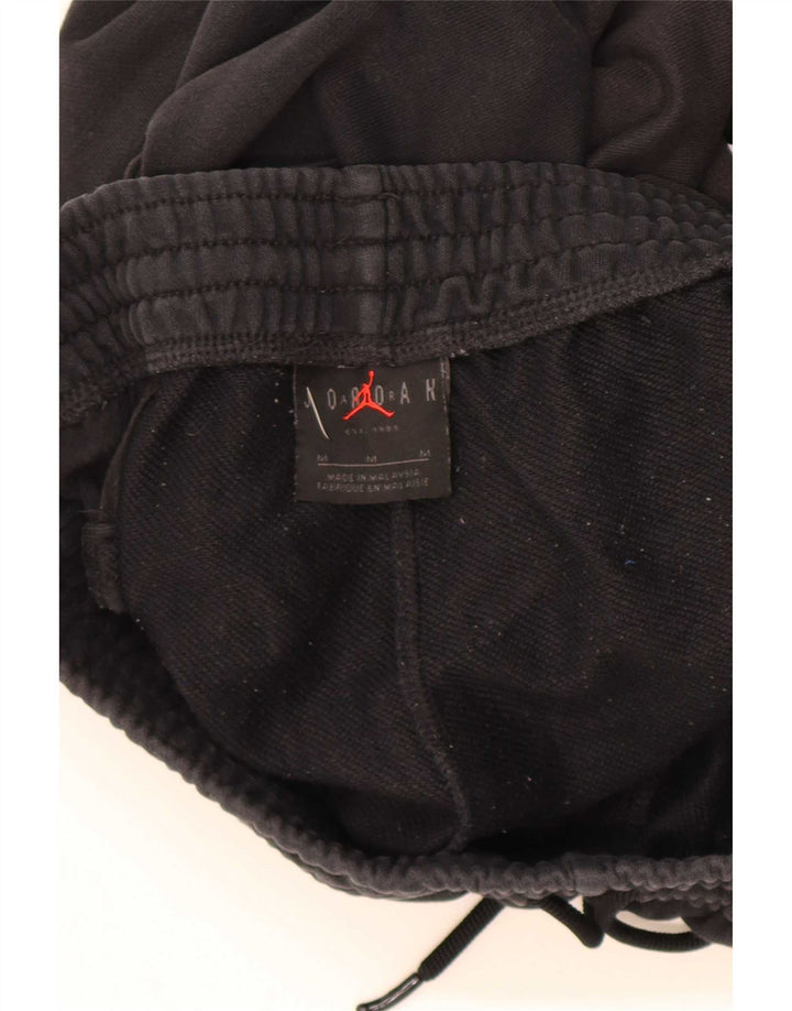 Jordan Mens Graphic Sport Shorts Medium Black Cotton