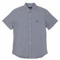 FRENCH CONNECTION Mens Short Sleeve Shirt Medium Blue Cotton