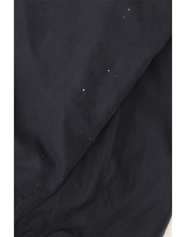 Reebok Mens Tracksuit Trousers Joggers Large Navy Blue Polyester