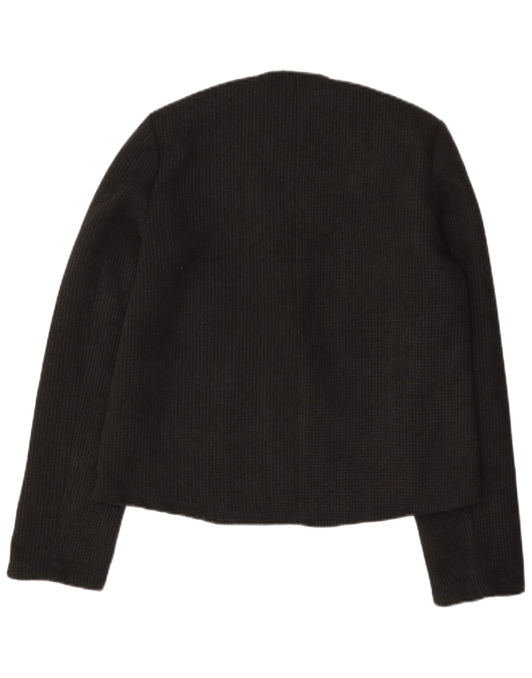 Zara Womens 3 Button Blazer Jacket UK 10 Small Black