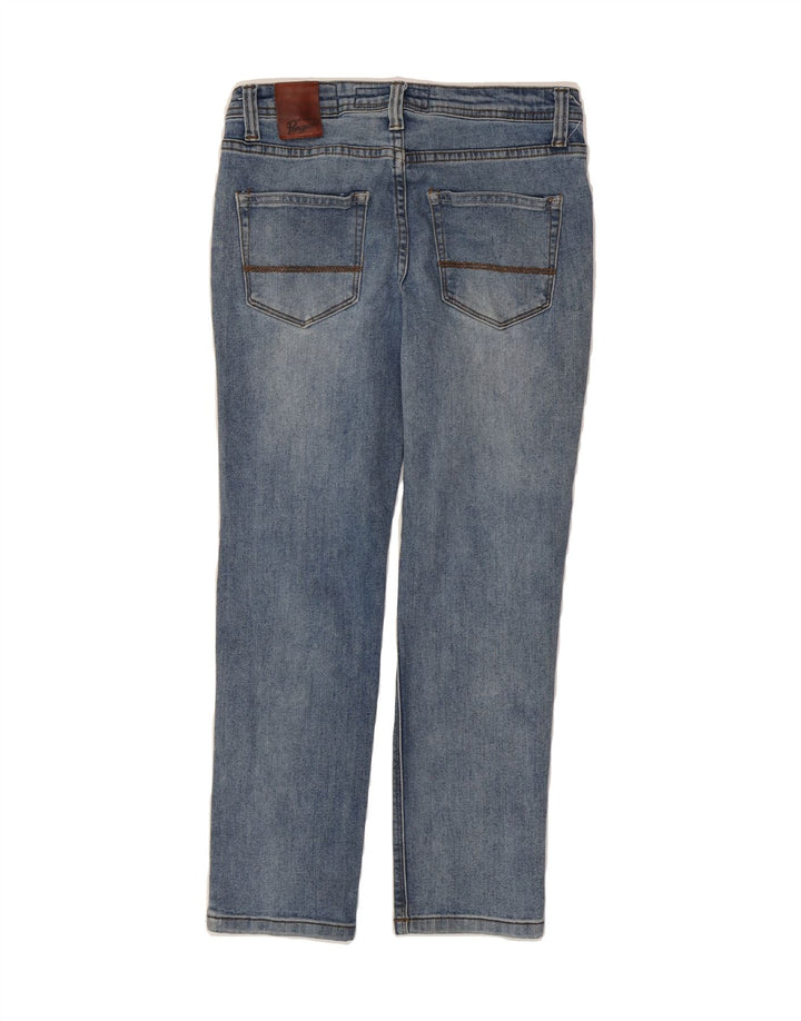 PENGUIN Womens Cropped Jeans US 10 Large W26 L25 Blue Cotton Vintage Penguin and Second-Hand Penguin from Messina Hembry 
