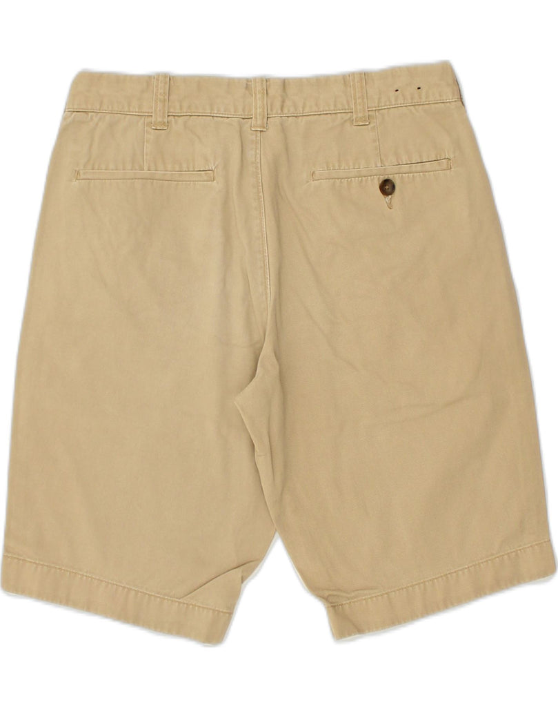 J. CREW Mens Chino Shorts W30 Medium  Beige Cotton | Vintage J. Crew | Thrift | Second-Hand J. Crew | Used Clothing | Messina Hembry 