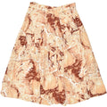 VINTAGE Womens A-Line Skirt W32 Large  Brown Tie Dye | Vintage Vintage | Thrift | Second-Hand Vintage | Used Clothing | Messina Hembry 