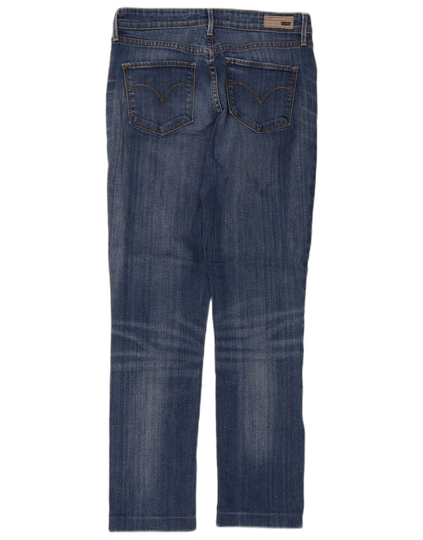 Levi's Womens Demi Curve Classic Rise Slim Jeans US 4 Small W27 L28 Blue