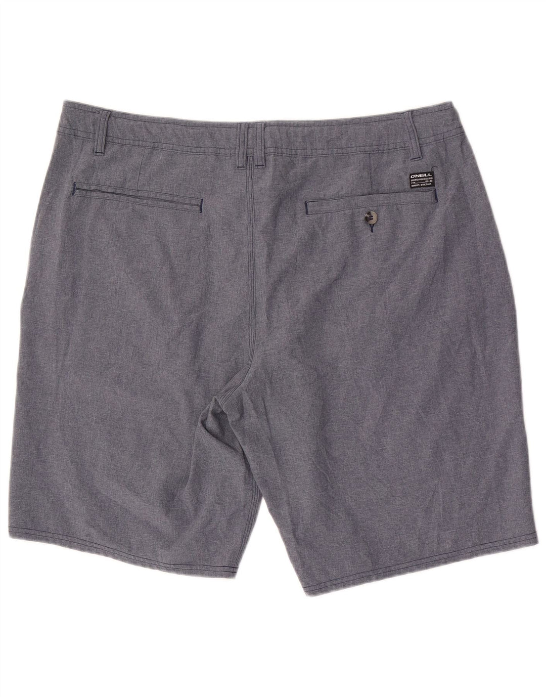 O'Neill Mens Chino Shorts W38 XL Grey Polyester