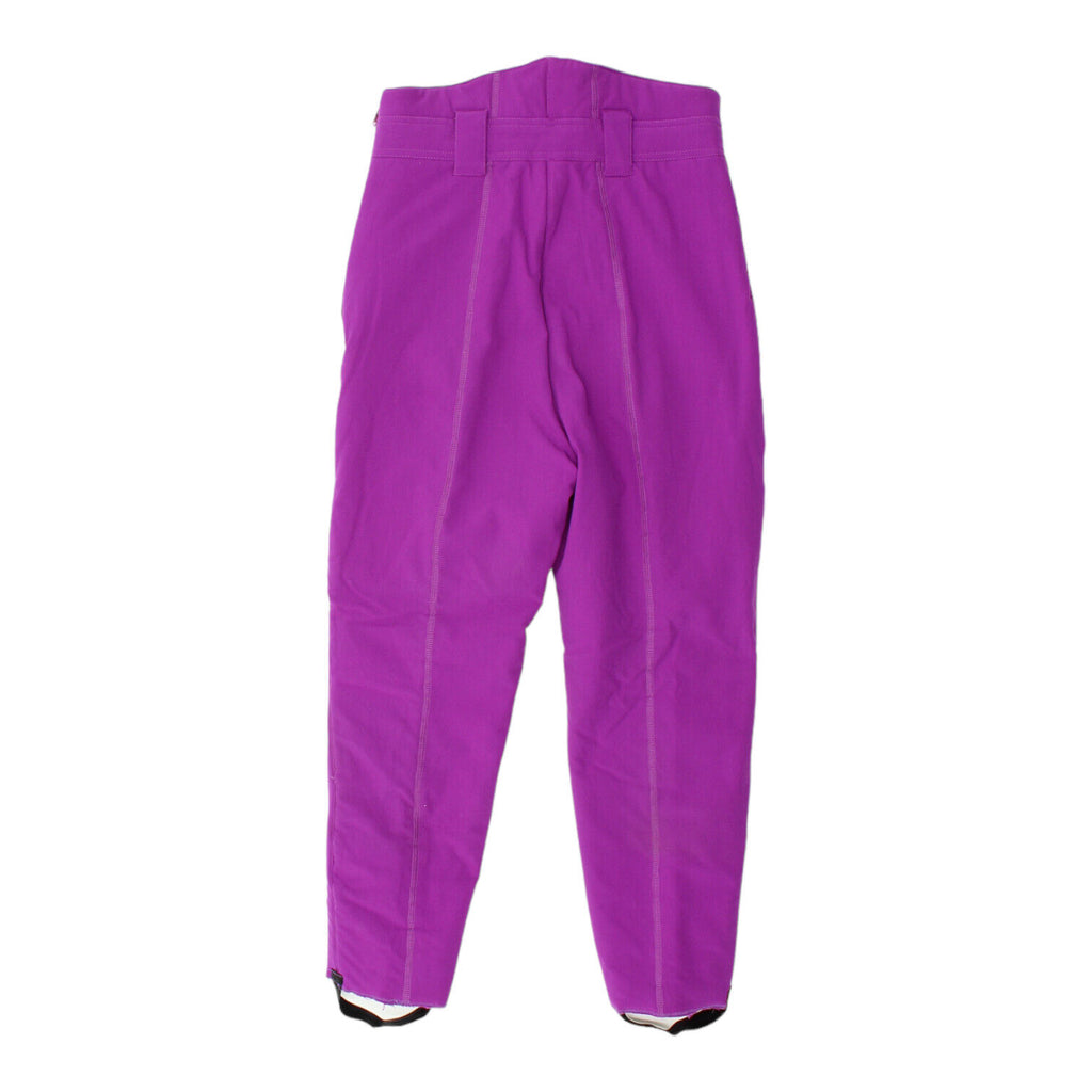 Ellesse Womens Purple Stirrup Ski Trousers | Vintage Winter Snow Pants Skiing | Vintage Messina Hembry | Thrift | Second-Hand Messina Hembry | Used Clothing | Messina Hembry 