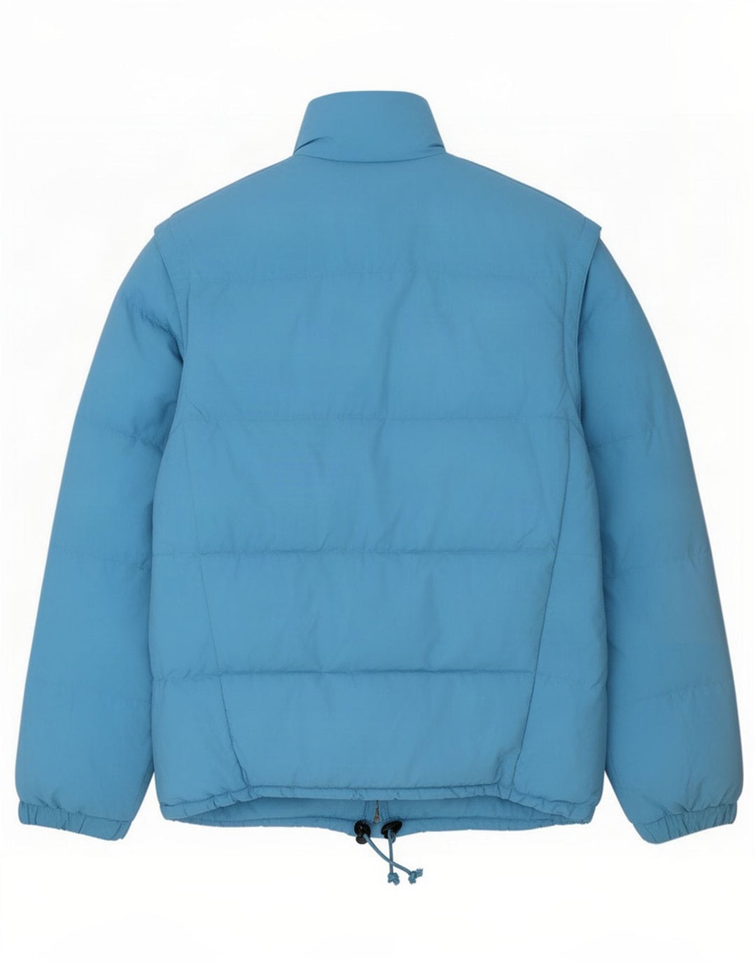 Vintage Mens Padded Jacket UK 40 Large Blue Polyamide