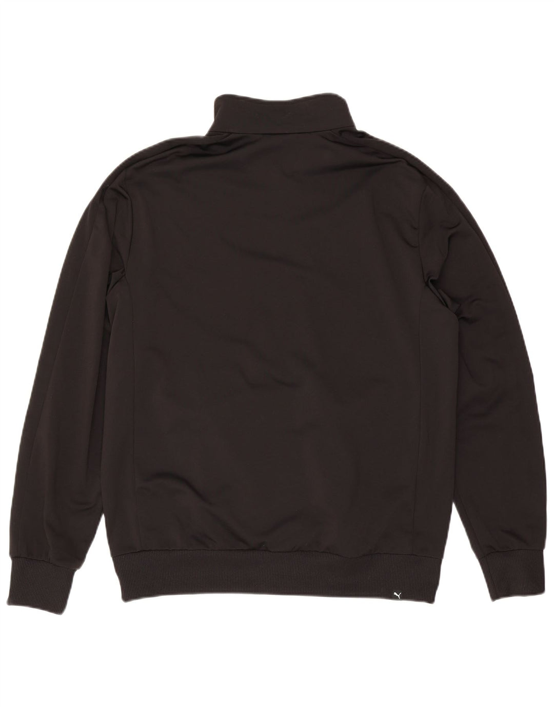 Puma Mens Graphic Tracksuit Top Jacket Large Black Polyester