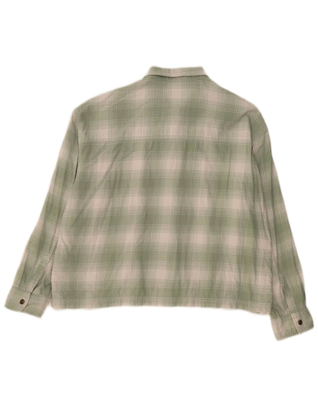 CARHARTT Mens Shirt Large Green Check Cotton