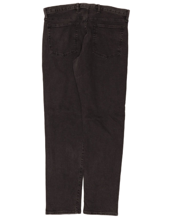 Gap Mens Slim Jeans W36 L34 Black Cotton
