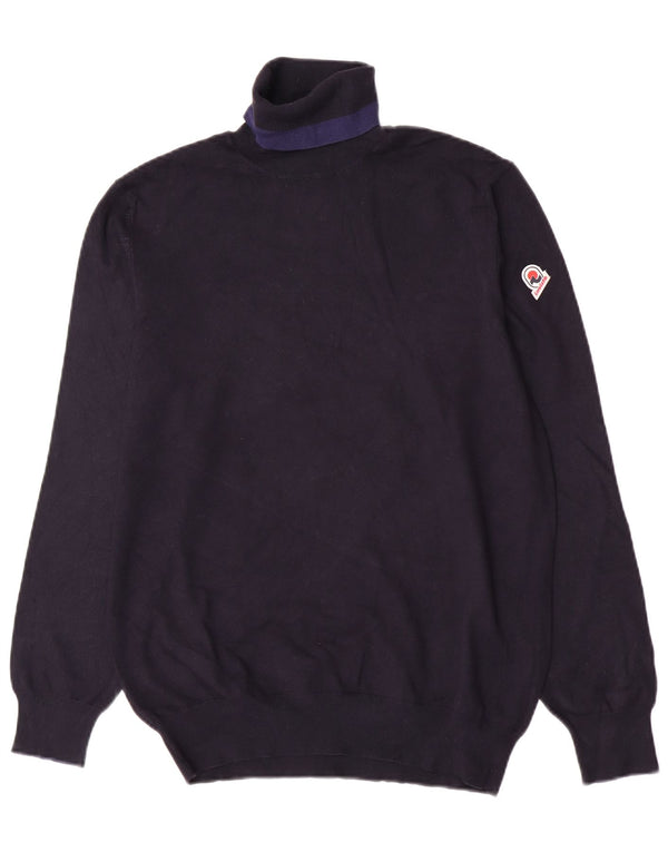 Invicta Womens Roll Neck Jumper Sweater 2XL Navy Blue