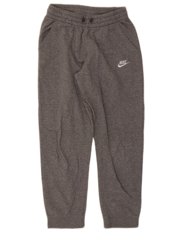 Nike Boys Tracksuit Trousers Joggers 13-14 Years XL Grey Flecked