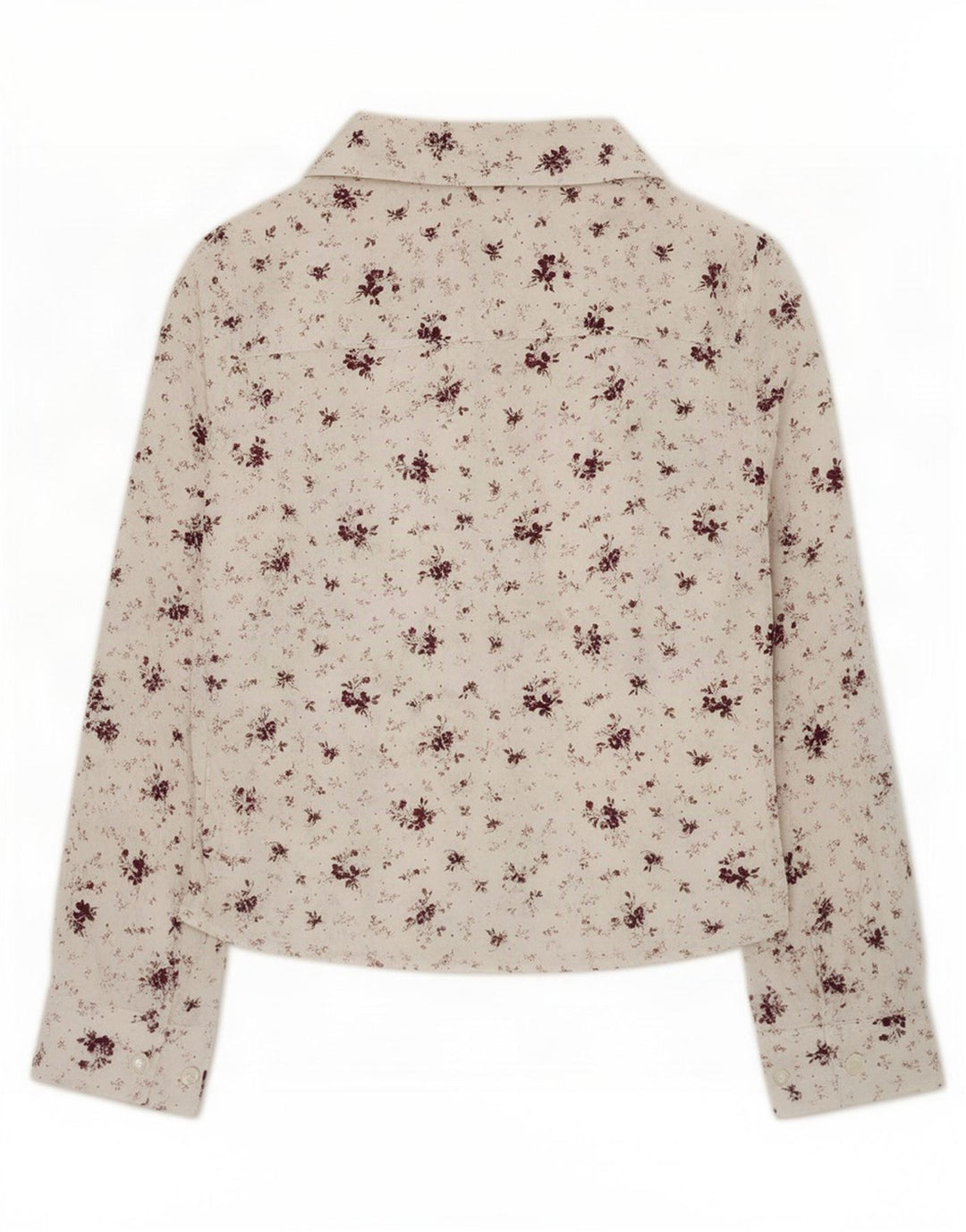 Laura Ashley Womens Shirt UK 12 Medium White Floral